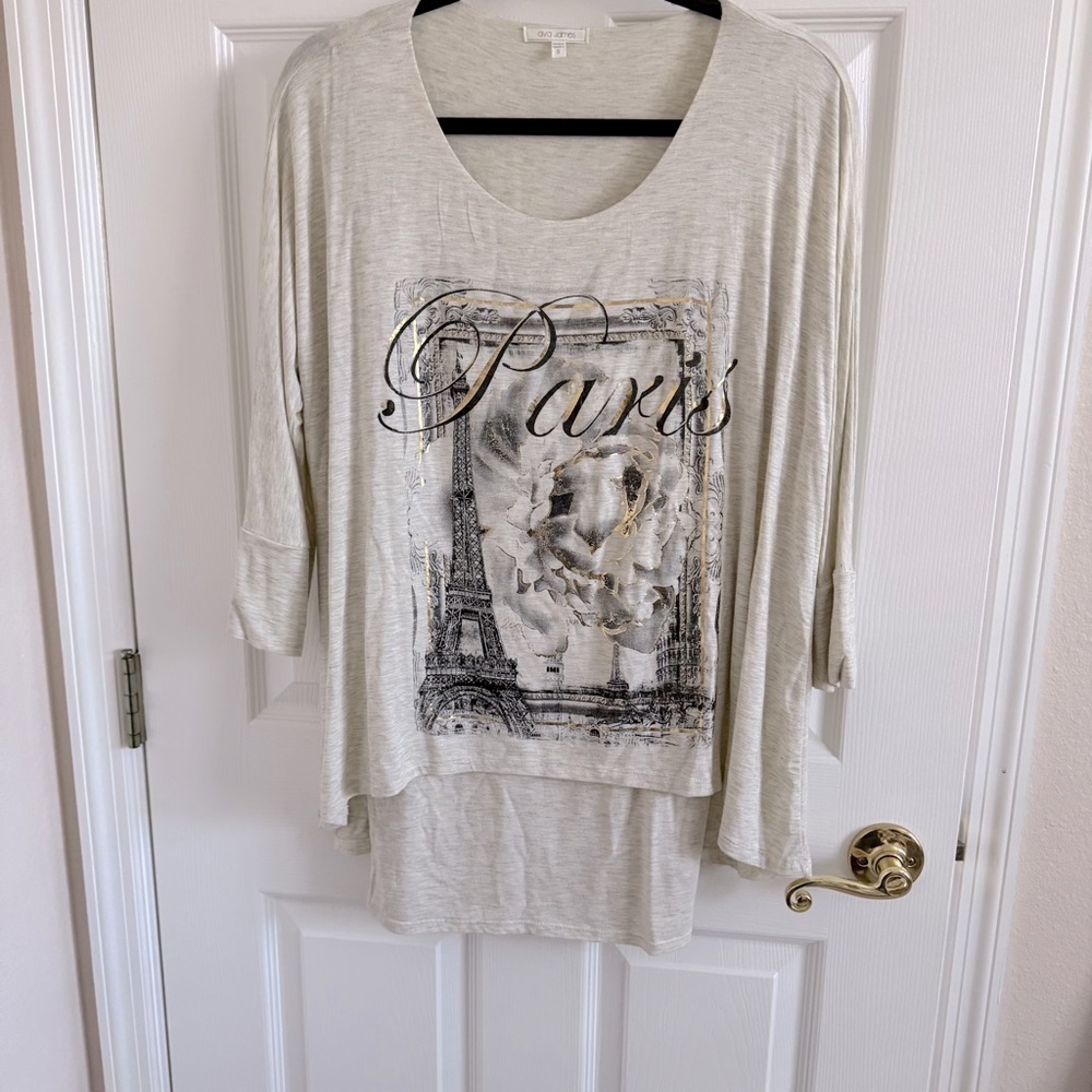 Ava James Paris Long Sleeve Shirt